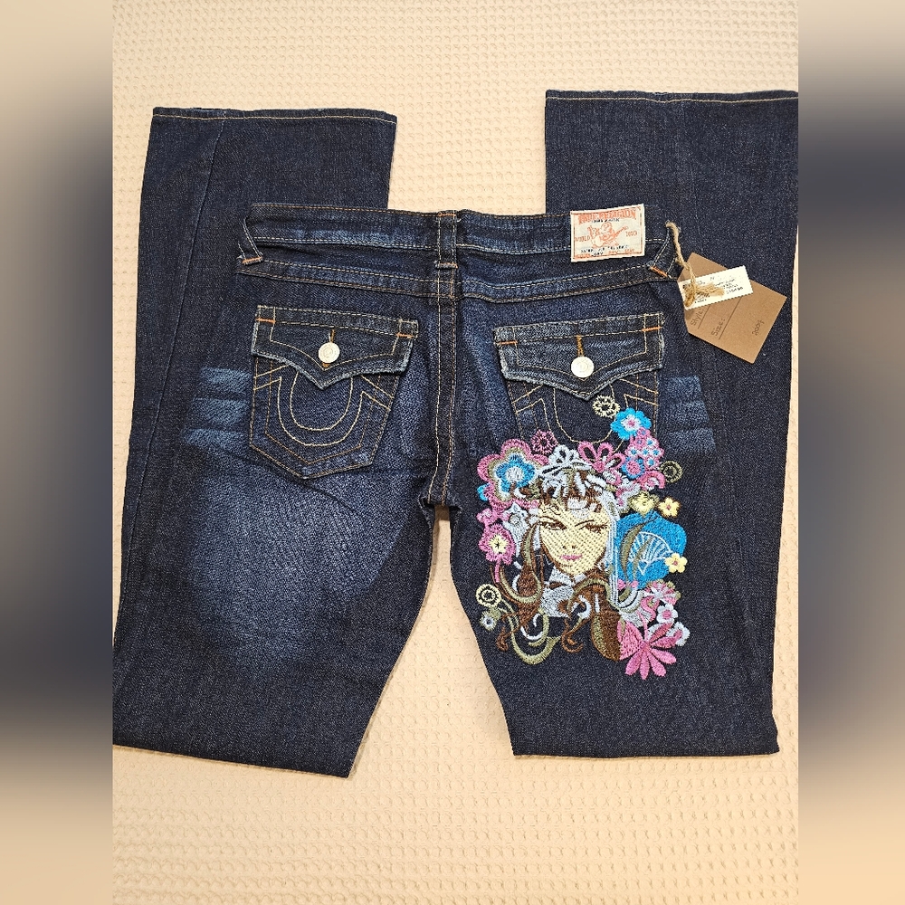 ✨ TRUE RELIGION JOEY MISS GROOVY JEANS ✨🔥 VINTAGE & RARE — BRAND NEW WITH TAGS! - Picture 7 of 7